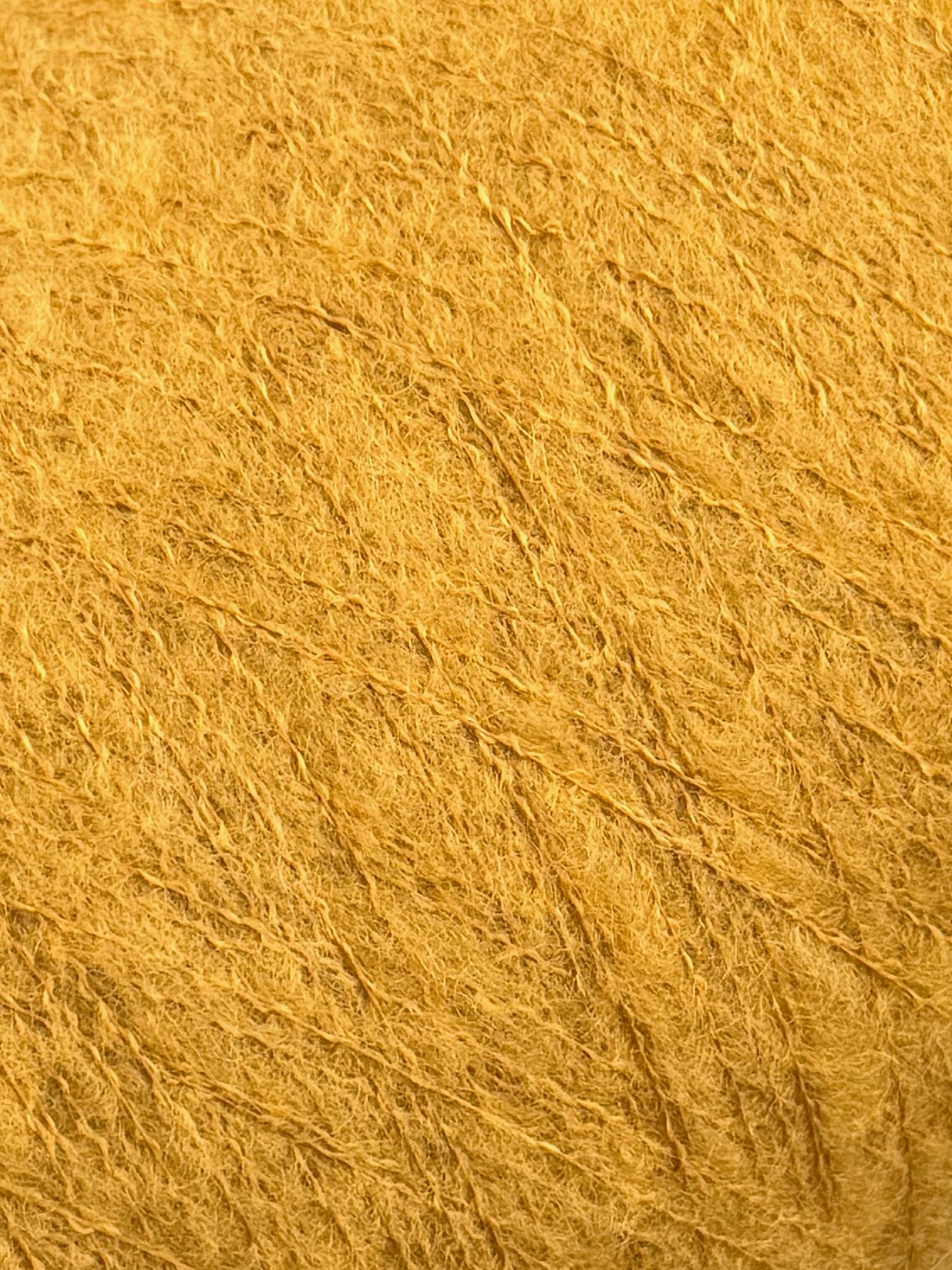 Kid Mohair mit Nylon 900 m / 100 g – Outlet – Senfgelb